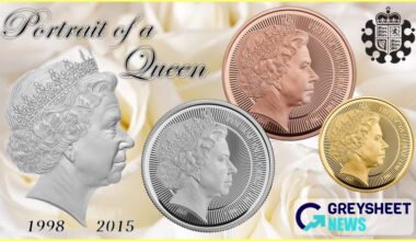 enlarged image for United Kingdom. Late Queen’s Mature Effigy Features on ‘Portraits of a Queen’ Fourth Coin