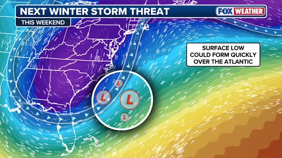 <div>Potential nor'easter brewing. <strong>(FOX Weather)</strong></div>