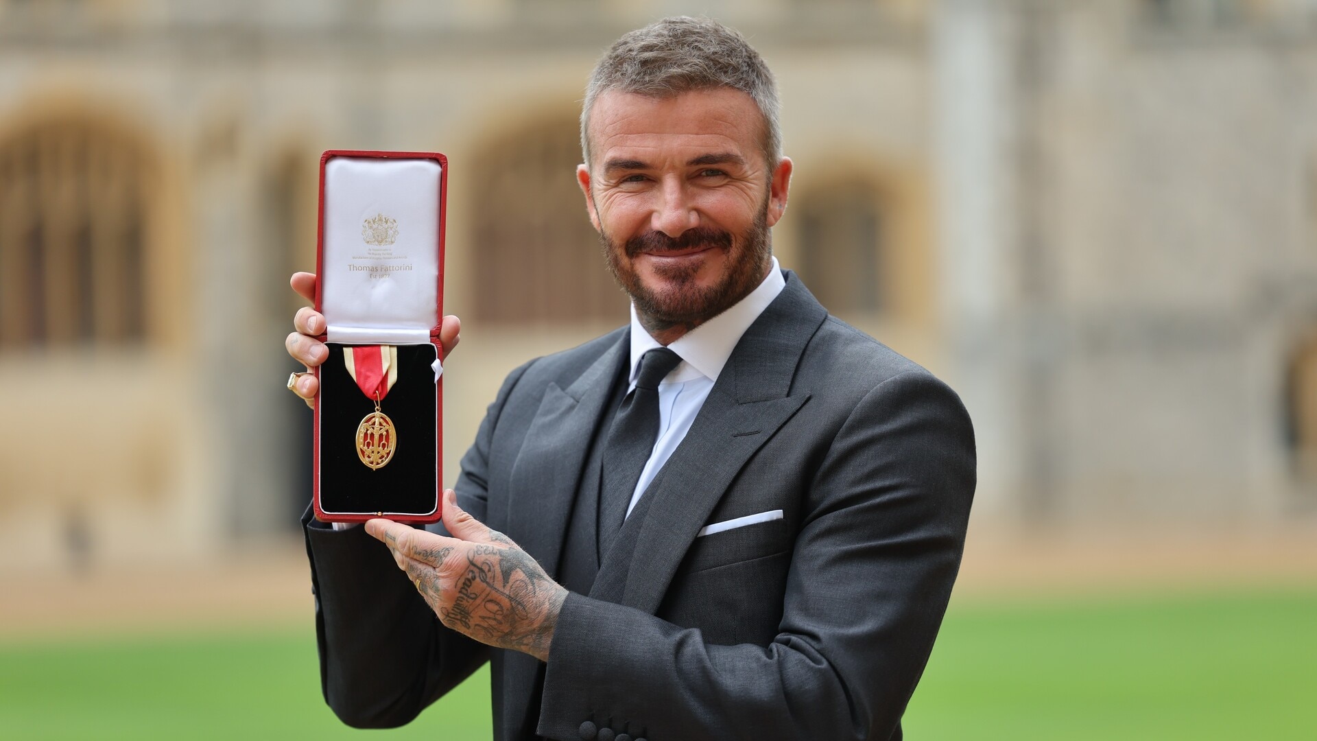 David Beckham claims being knighted is ‘better’ than his six Premier League titles