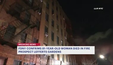 News 12 | Brooklyn | 81-year-old woman dies in Prospect Lefferts Gardens apartment fire