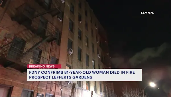 News 12 | Brooklyn | 81-year-old woman dies in Prospect Lefferts Gardens apartment fire