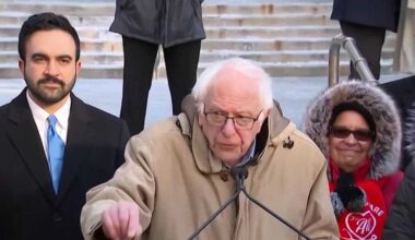 Bernie Sanders supports striking New York City nurses alongside Mayor Zohran Mamdani
