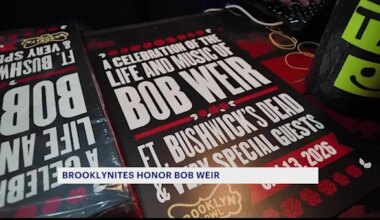 News 12 | Brooklyn | Tribute held for Bob Weir, of the Grateful Dead, at the Brooklyn Bowl