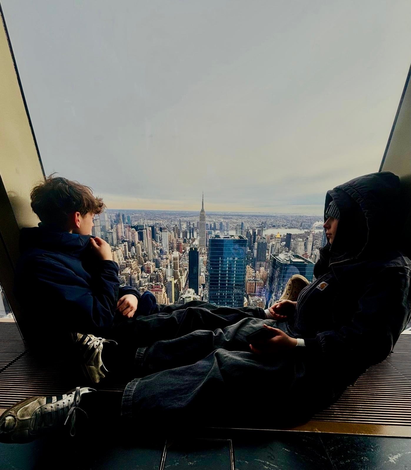 the edge views Manhattan