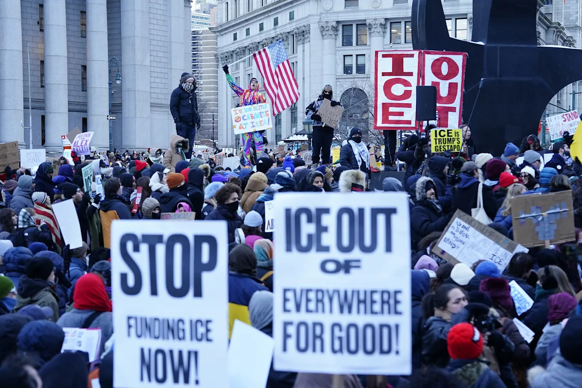 Thousands of protesters flood Foley Square in NYC for ‘National Shutdown Day’