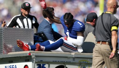 New York Giants offer injury updates on Malik Nabers, Cam Skattebo