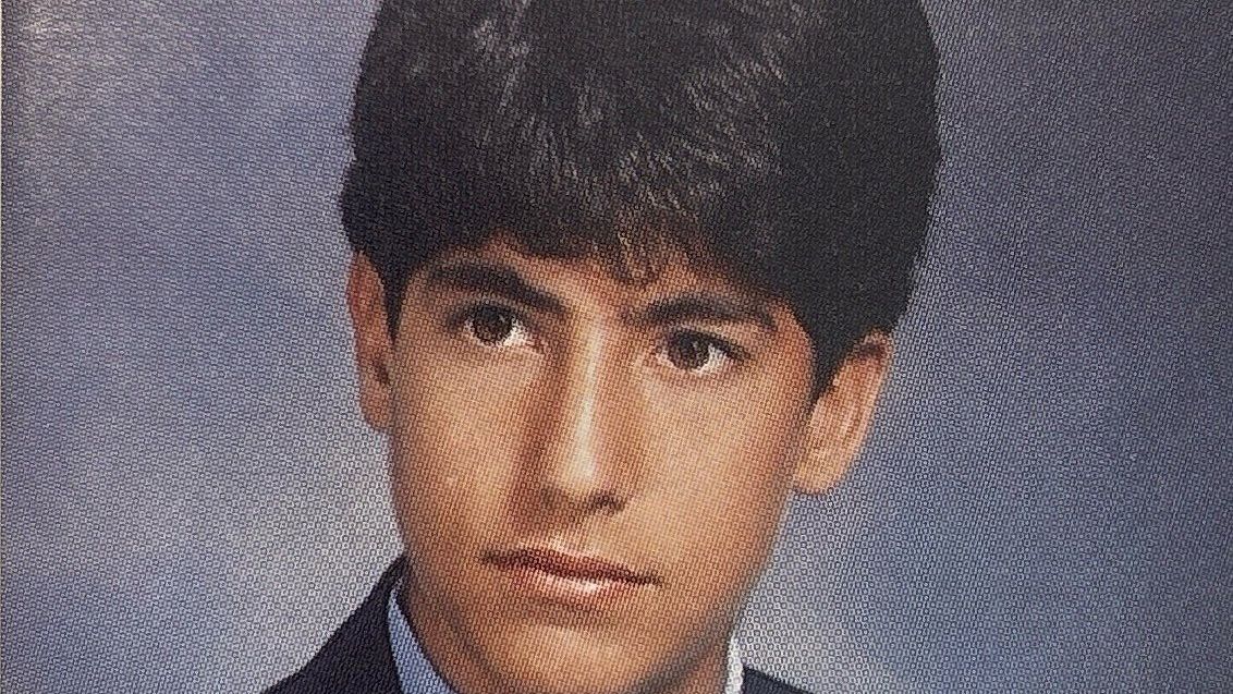 Kevin Warsh's high school yearbook photo