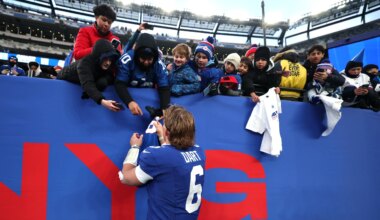 New York Giants fans share mixed reactions after season-ending win