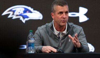 New York Giants may have to interview John Harbaugh in Baltimore