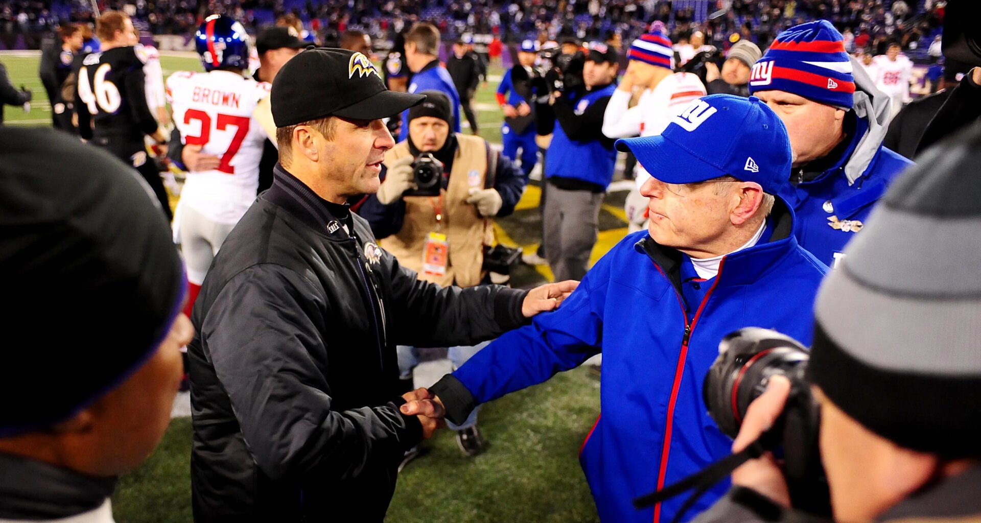 Tom Coughlin played 'big part' in New York Giants hiring John Harbaugh