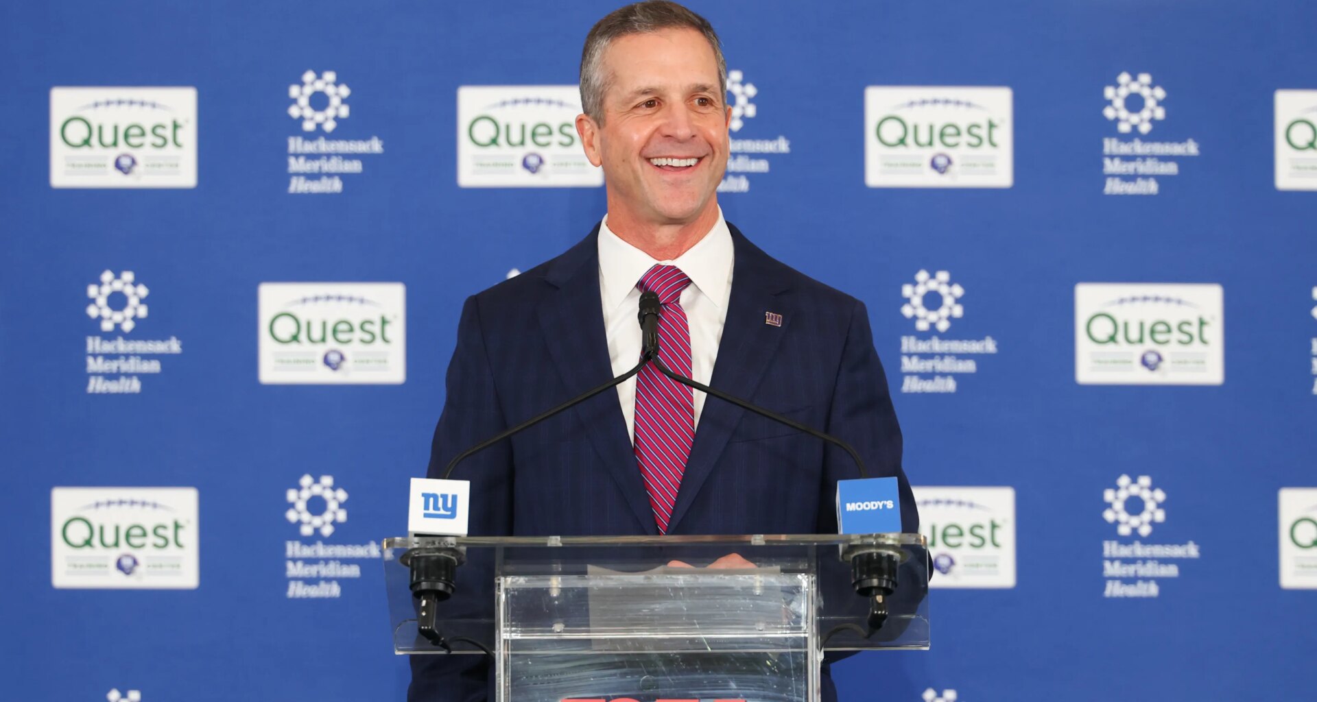 New York Giants to hire an executive VP who reports to John Harbaugh