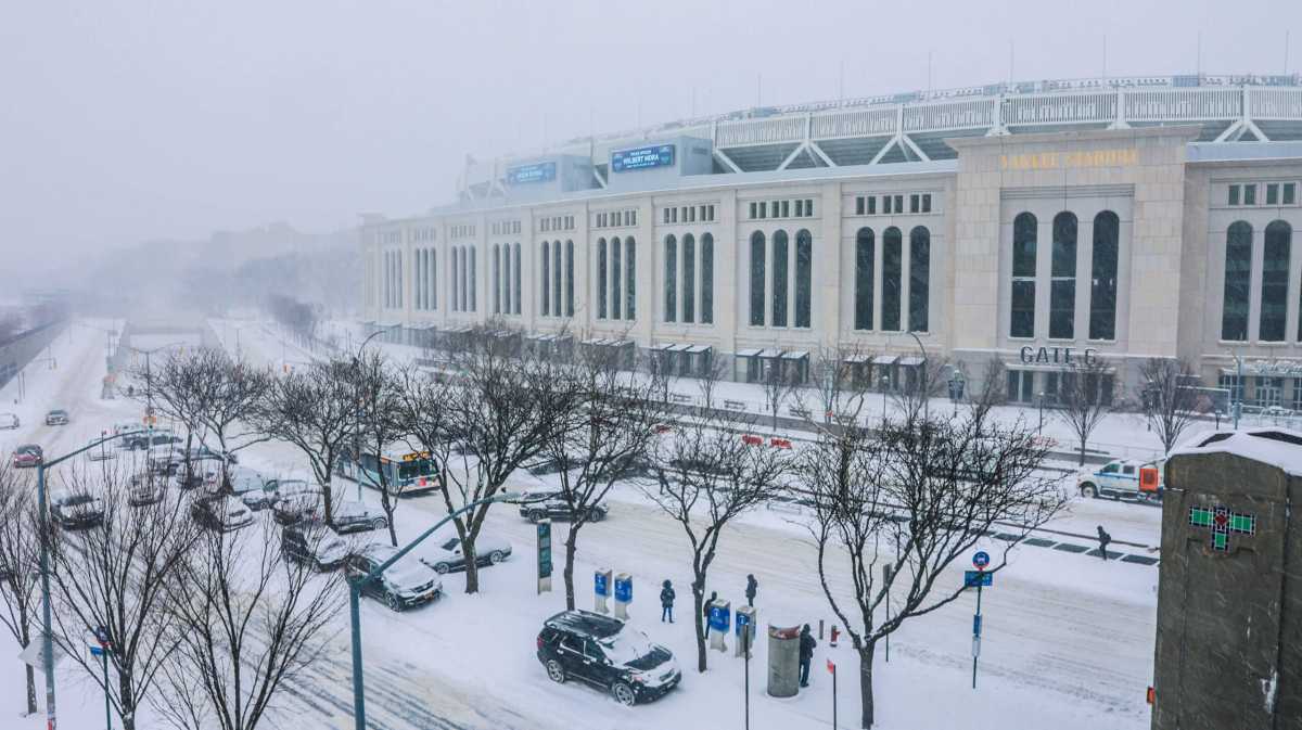 Winter storm could bring 6 inches of snow to the Bronx this weekend – Bronx Times