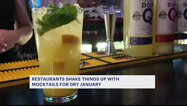 Restaurants shake things up for Dry January