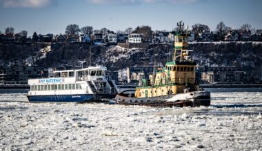 The Hudson Is Freezing Over — Here’s How the Ferries Are Still Moving