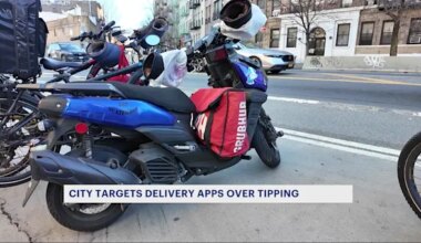 News 12 | Brooklyn | NYC sues delivery app Motoclick, warns other apps to comply with new worker protection laws