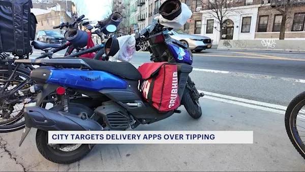 News 12 | Brooklyn | NYC sues delivery app Motoclick, warns other apps to comply with new worker protection laws
