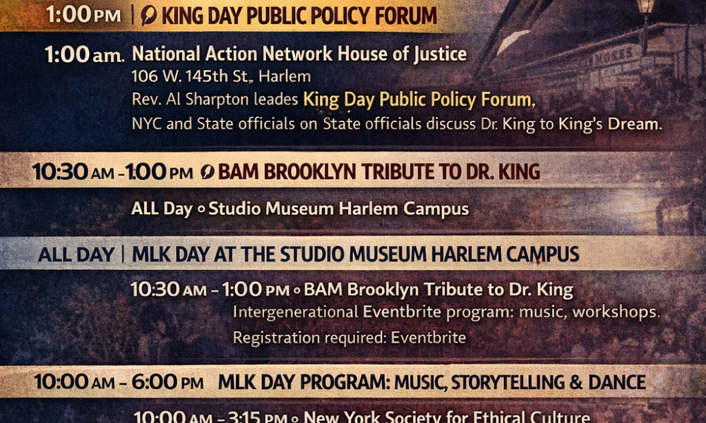 Honoring Dr. King in NYC: Where to Celebrate, Reflect, and Take Action This Martin Luther King Jr. Day