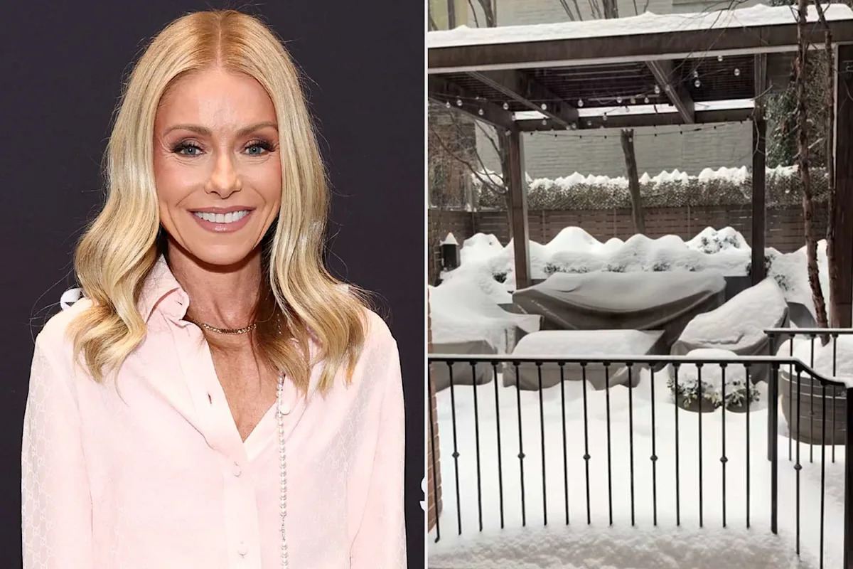 Kelly Ripa Shares a Glimpse of Her Longtime New York City Home Buried in Snow by Winter Storm