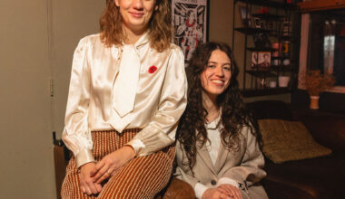 Bailey Williams and Nurit Chinn. Photo: Lee Rayment.