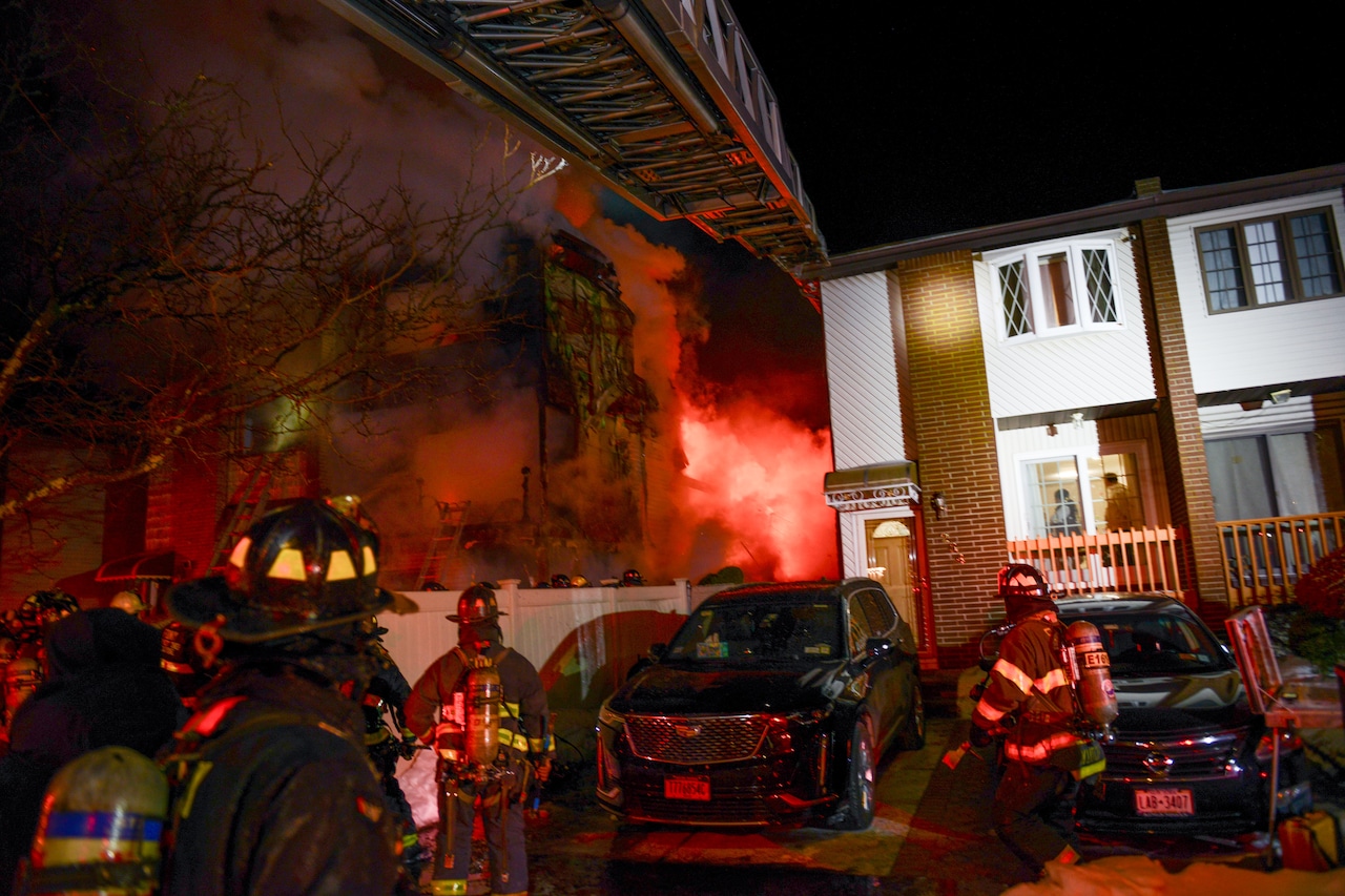 Three-alarm fire in Great Kills Jan. 30, 2026