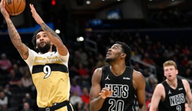 Justin Champagnie’s season-high leads Washington Wizards to win over Brooklyn Nets