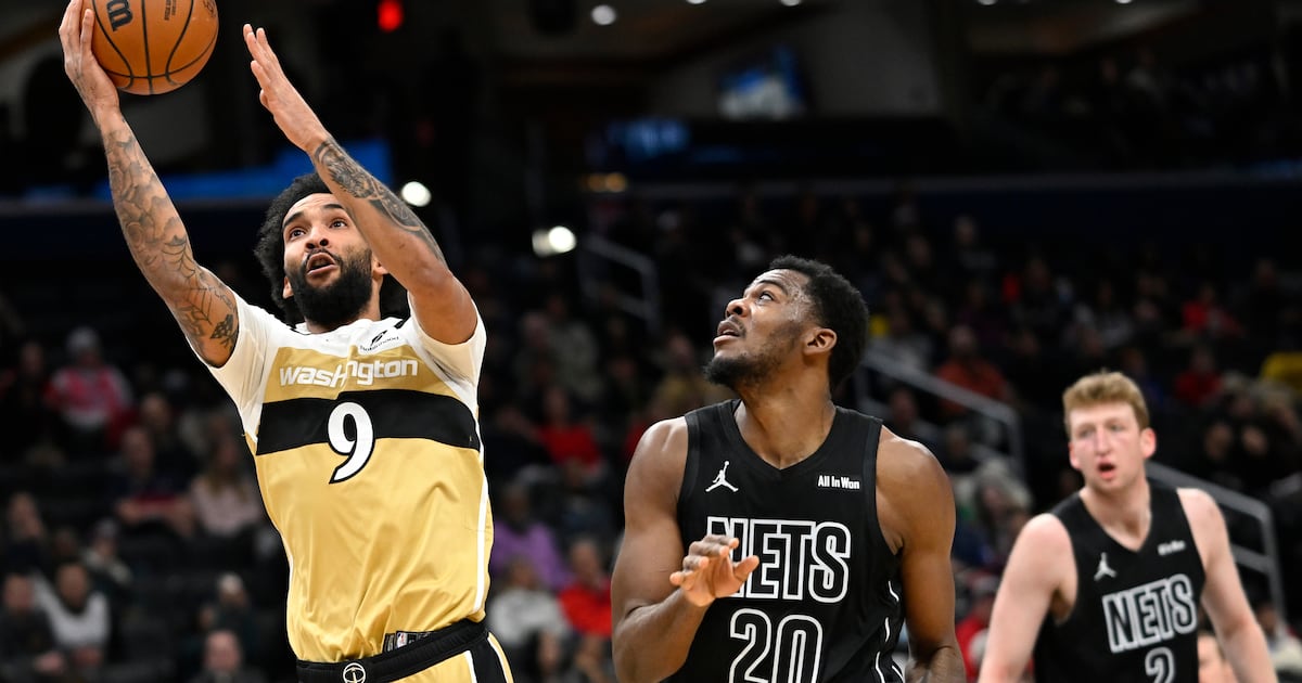 Justin Champagnie’s season-high leads Washington Wizards to win over Brooklyn Nets