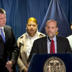 Mayor-elect Zohran Mamdani tapped Steve Banks, a former commissioner of the Department of Social Services under former Mayor Bill de Blasio, as corporation counsel. Photo: Mary Altaffer/AP
