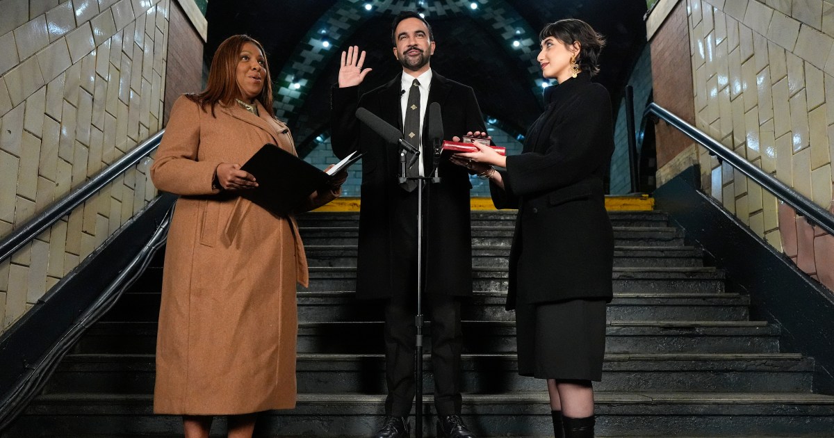 Zohran Mamdani sworn in as New York City mayor | Politics News