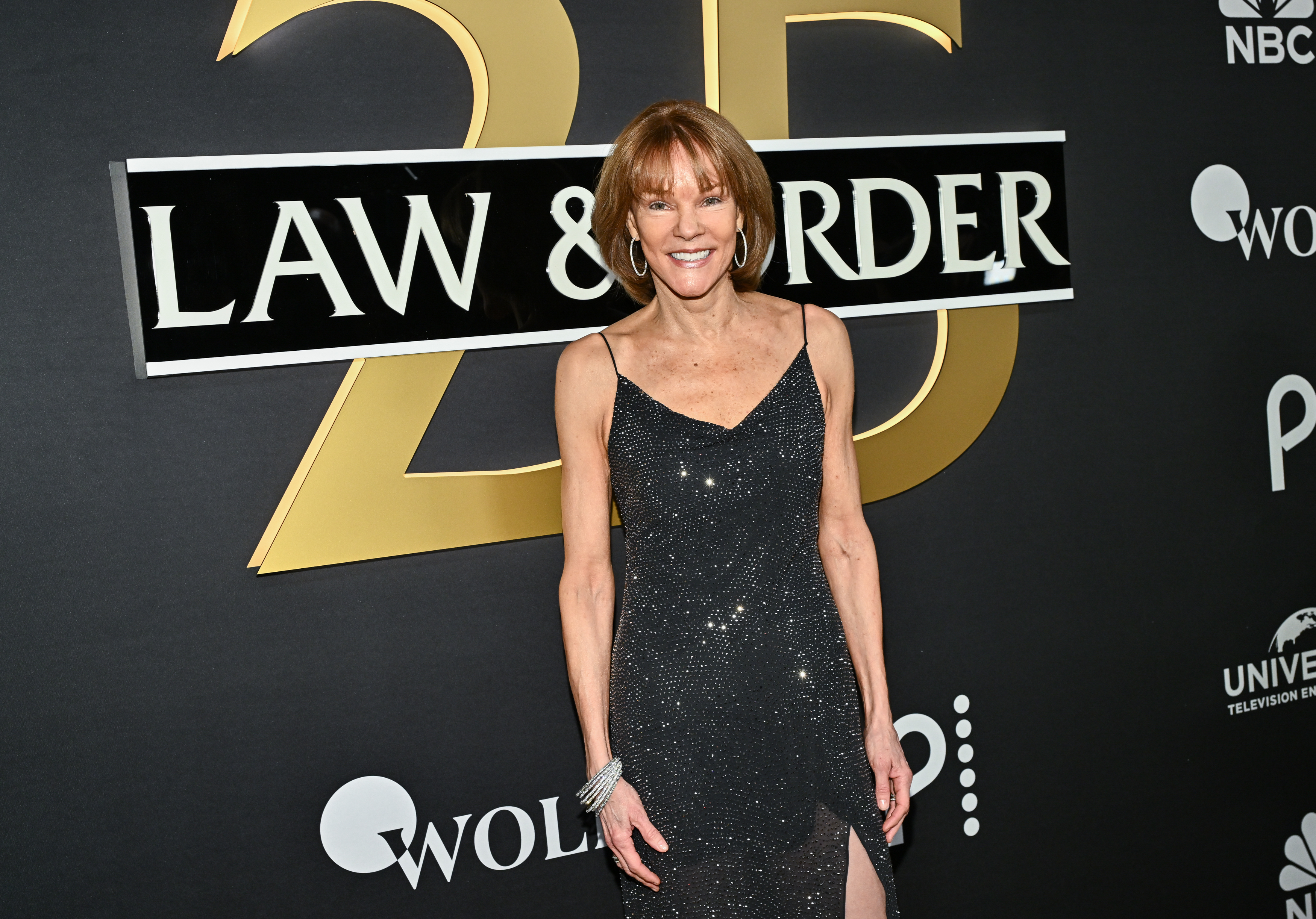 Carolyn McCormick attends the "Law & Order" 25th anniversary celebration at Cipriani 42nd Street on Tuesday, Jan. 6, 2026, in New York. (Photo by Evan Agostini/Invision/AP)
