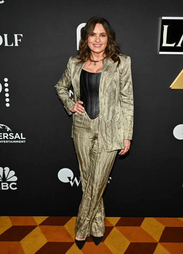 Mariska Hargitay attends the "Law & Order" 25th anniversary celebration at Cipriani 42nd Street on Tuesday, Jan. 6, 2026, in New York. (Photo by Evan Agostini/Invision/AP)
