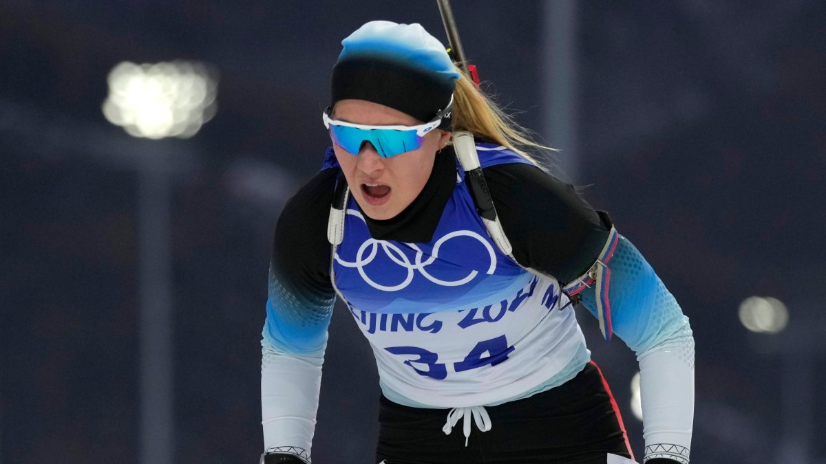 Greenland biathlete faces Olympic push amid homeland concerns – NBC New York