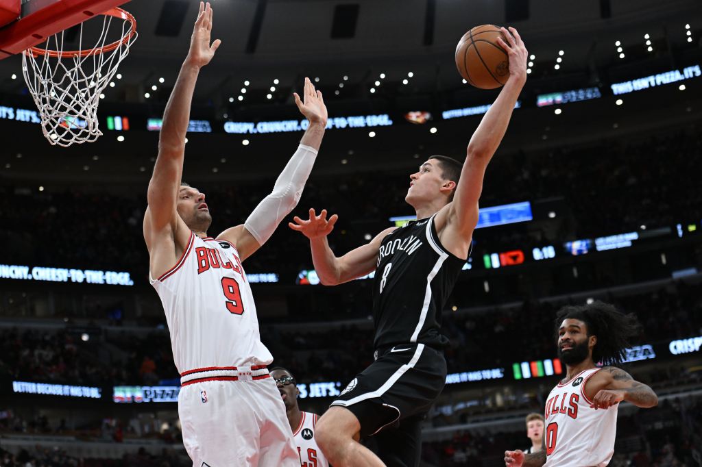 Bulls bury Nets under barrage of 3s in 124-102 rematch win