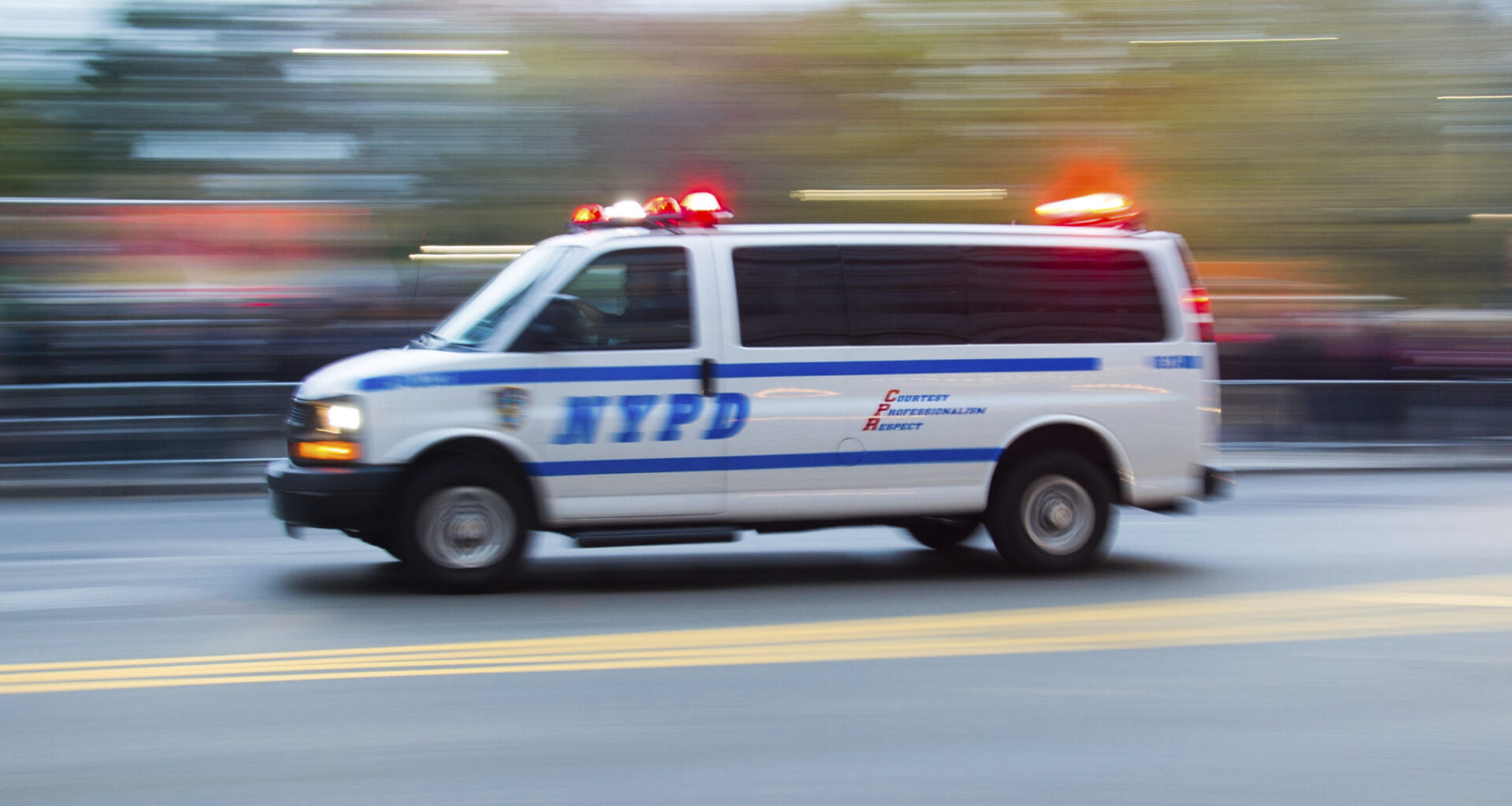 A NYPD van. Photo: Scott Roth/Invision/AP