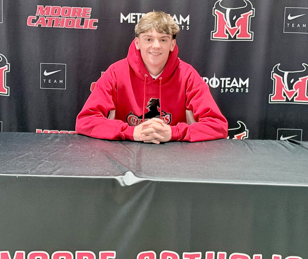 Moore Catholic's Todd Vieira