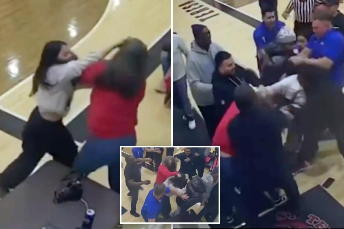 NYC parents erupt into massive brawl during Catholic youth basketball game at Staten Island
