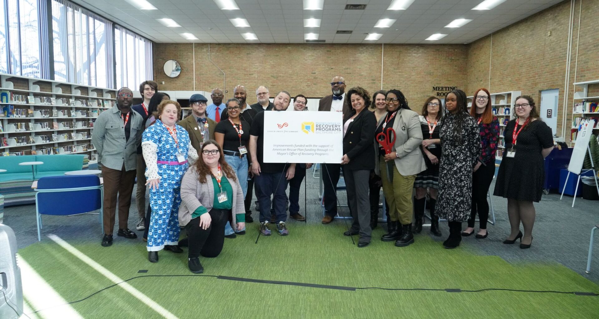 Enoch Pratt’s Brooklyn library branch reopens