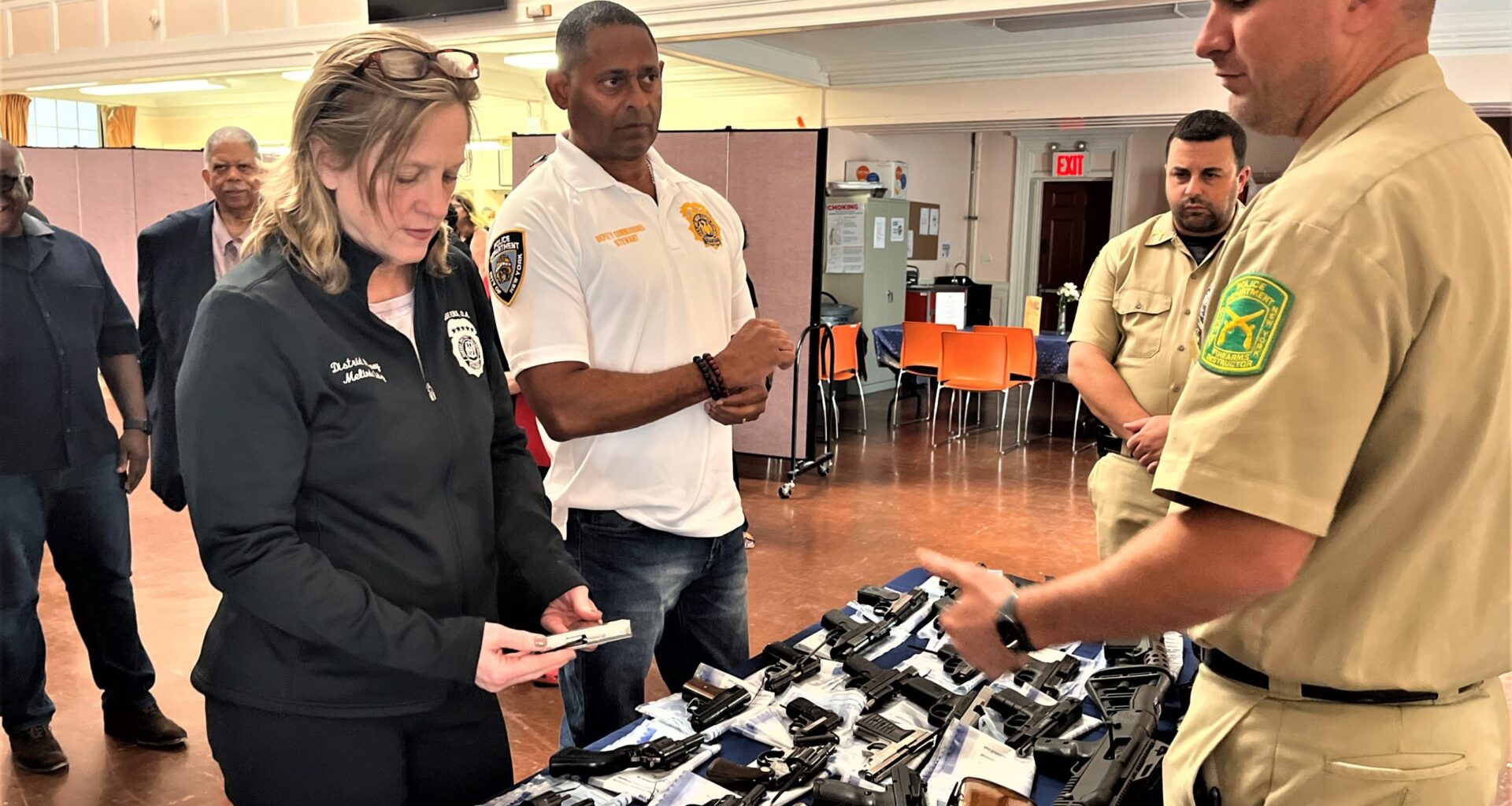 Queens D.A. offering cash for guns at Jamaica church