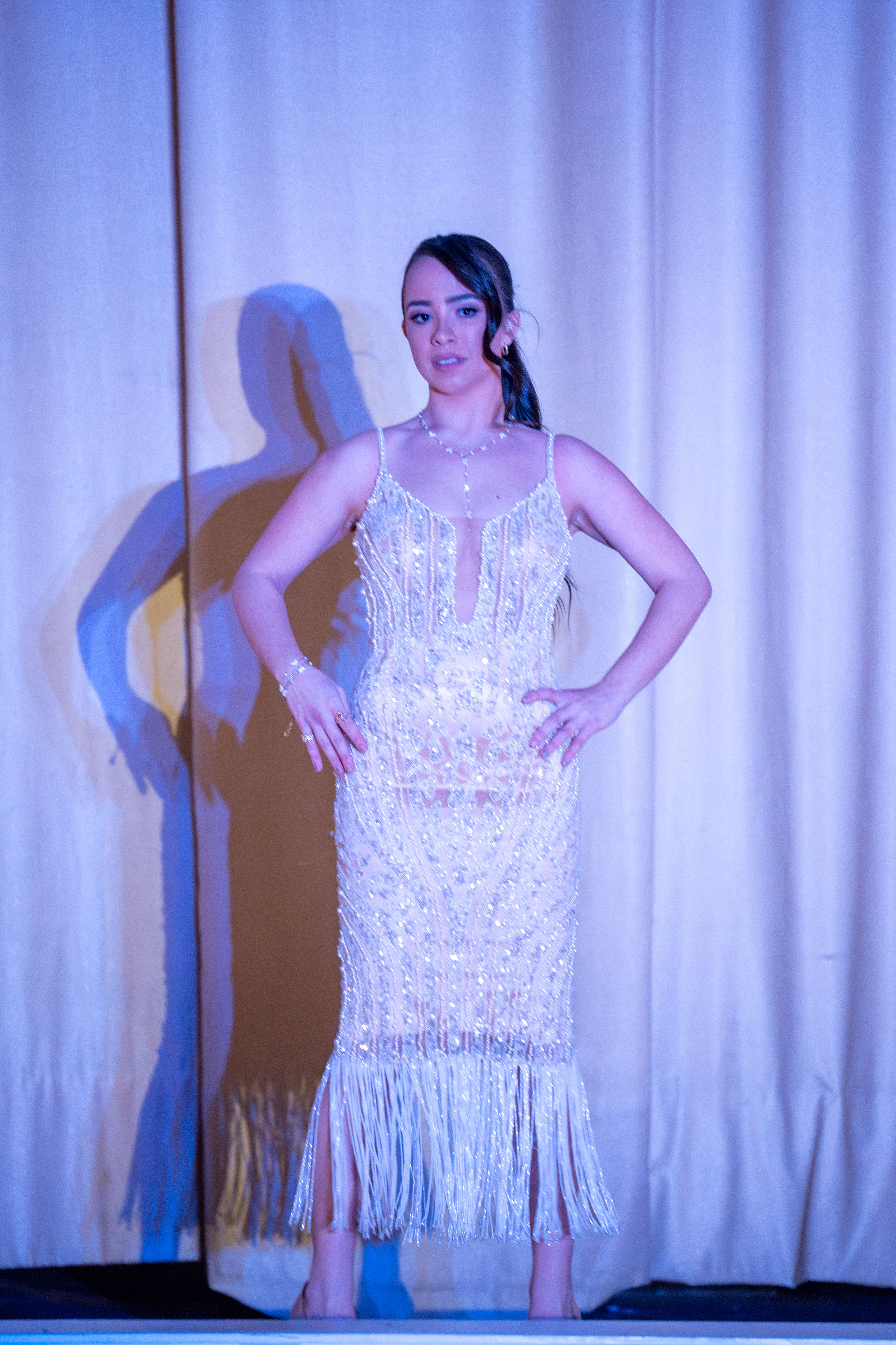 Members of the Albanian organization Zëri Ynë - Our Voice gather at the Grand Colony Hall for a fashion show to raise money for the fight against pediatric cancer in Seaview on Saturday, January 24, 2026. (Owen Reiter for the Advance/SILive.com)