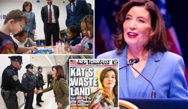 Gov. Kathy Hochul skirts election-year headaches in play-it-safe 2026 'State of the State' address