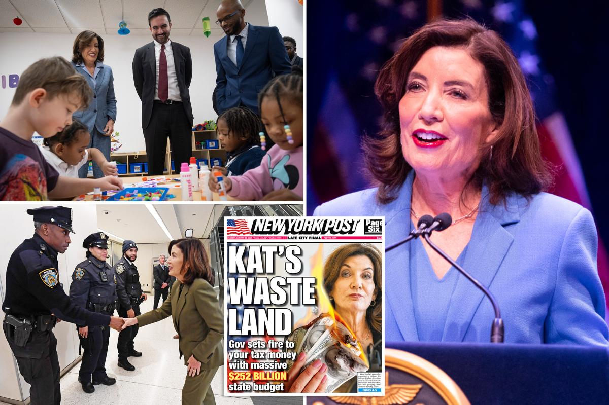 Gov. Kathy Hochul skirts election-year headaches in play-it-safe 2026 'State of the State' address