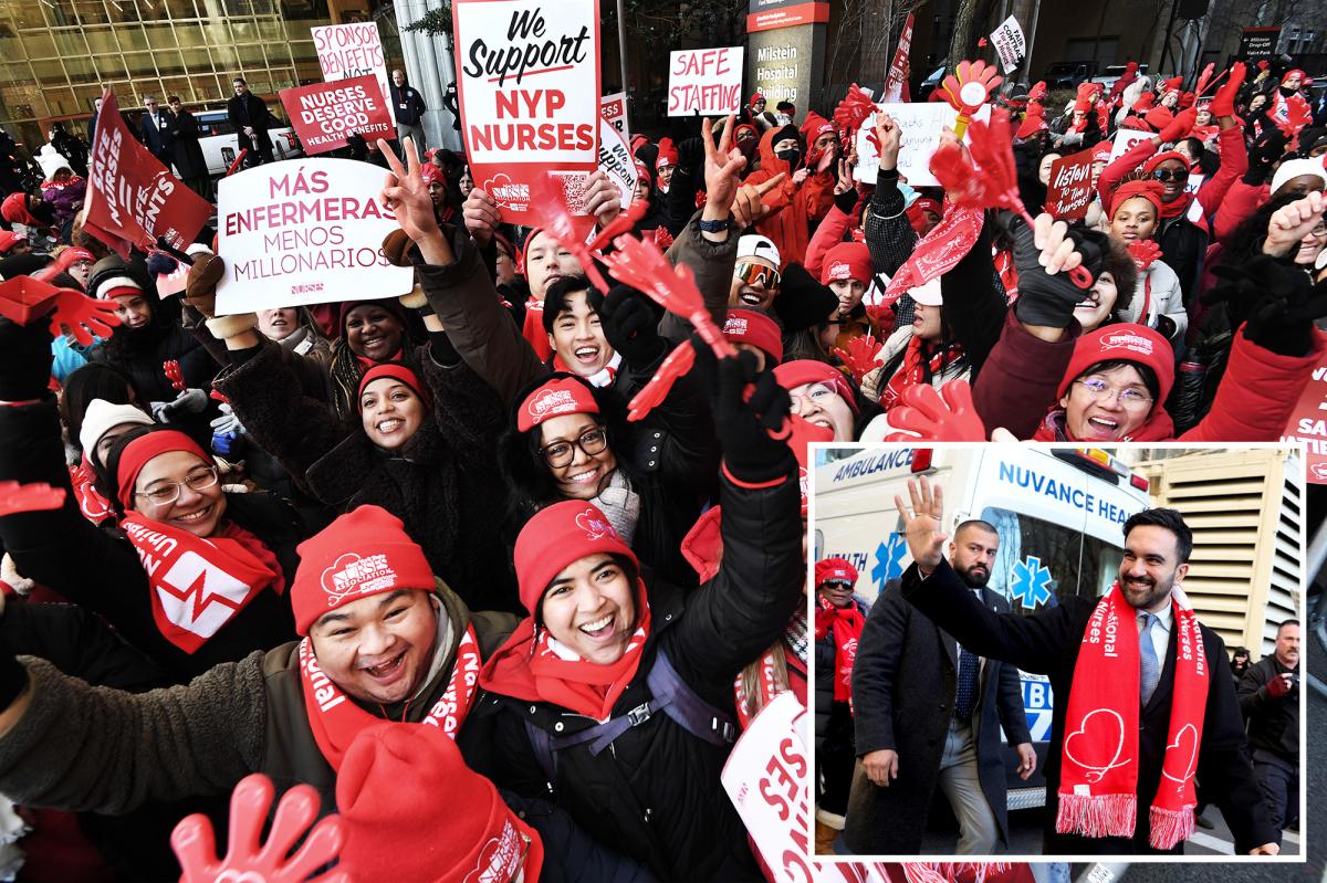 Exclusive | Major NYC hospital accuses nurses' union of protecting drunk, stoned staffers as thousands go on strike