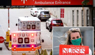 NY nurses union threatens strike with hours until deadline