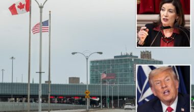 Visitors crossing from Canada into New York plummet 21% as Hochul blames Trump