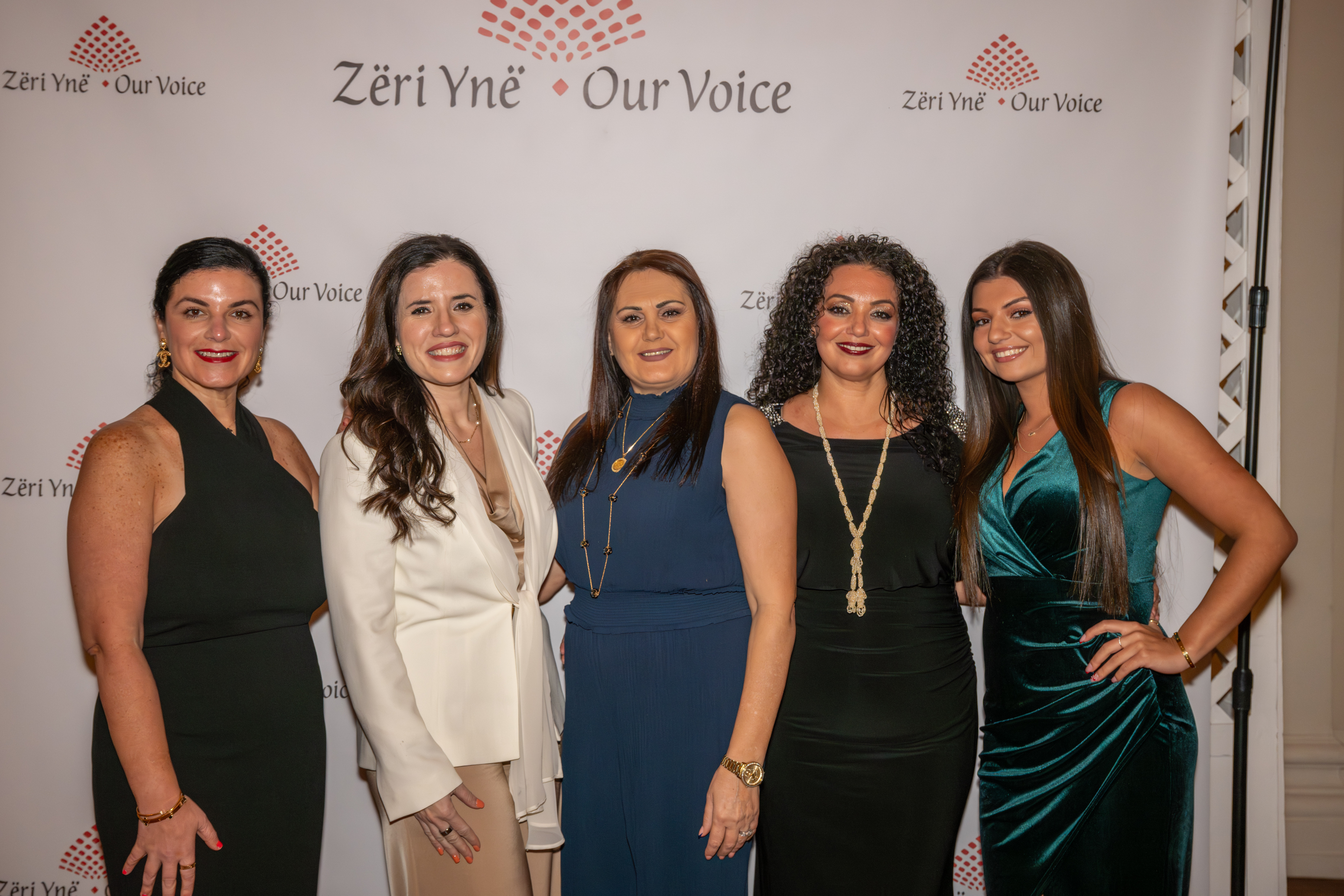 Members of the Albanian organization Zëri Ynë - Our Voice gather at the Grand Colony Hall in Seaview for a fashion show to raise money for the fight against pediatric cancer in Seaview on Saturday, January 24, 2026. (Owen Reiter for the Advance/SILive.com)