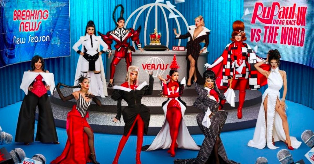 RuPaul's Drag Race UK vs The World cast