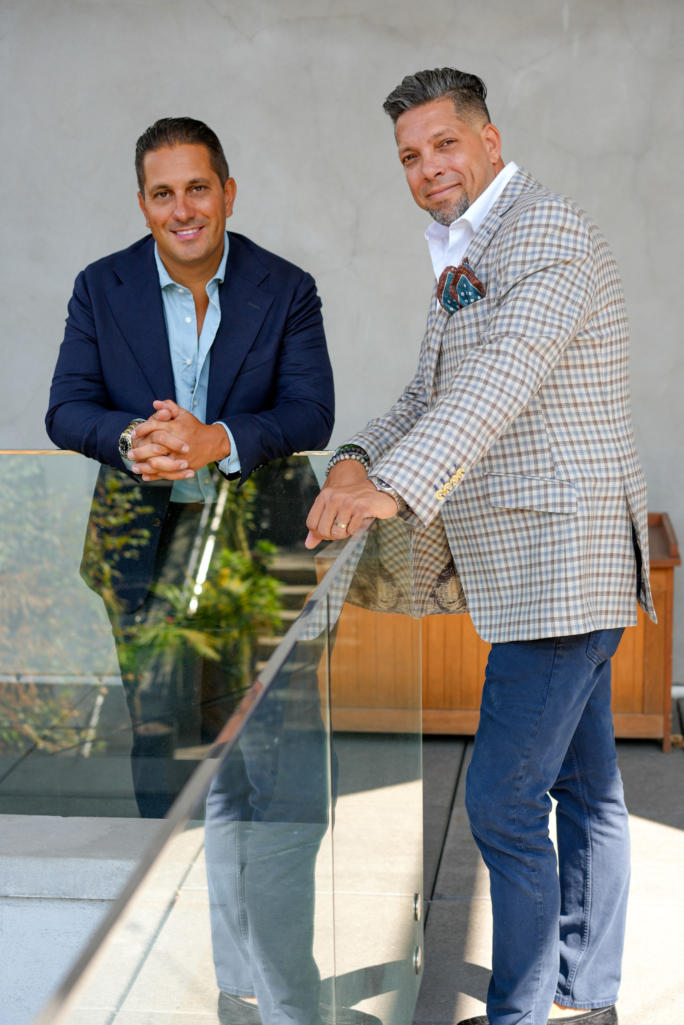 Reno Christou, co-founder of Kyma, and James Ragonese, the duo behind Selene by Kyma.