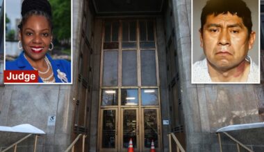 ICE agents chase wanted illegal migrant after he's allowed to leave NYC criminal court