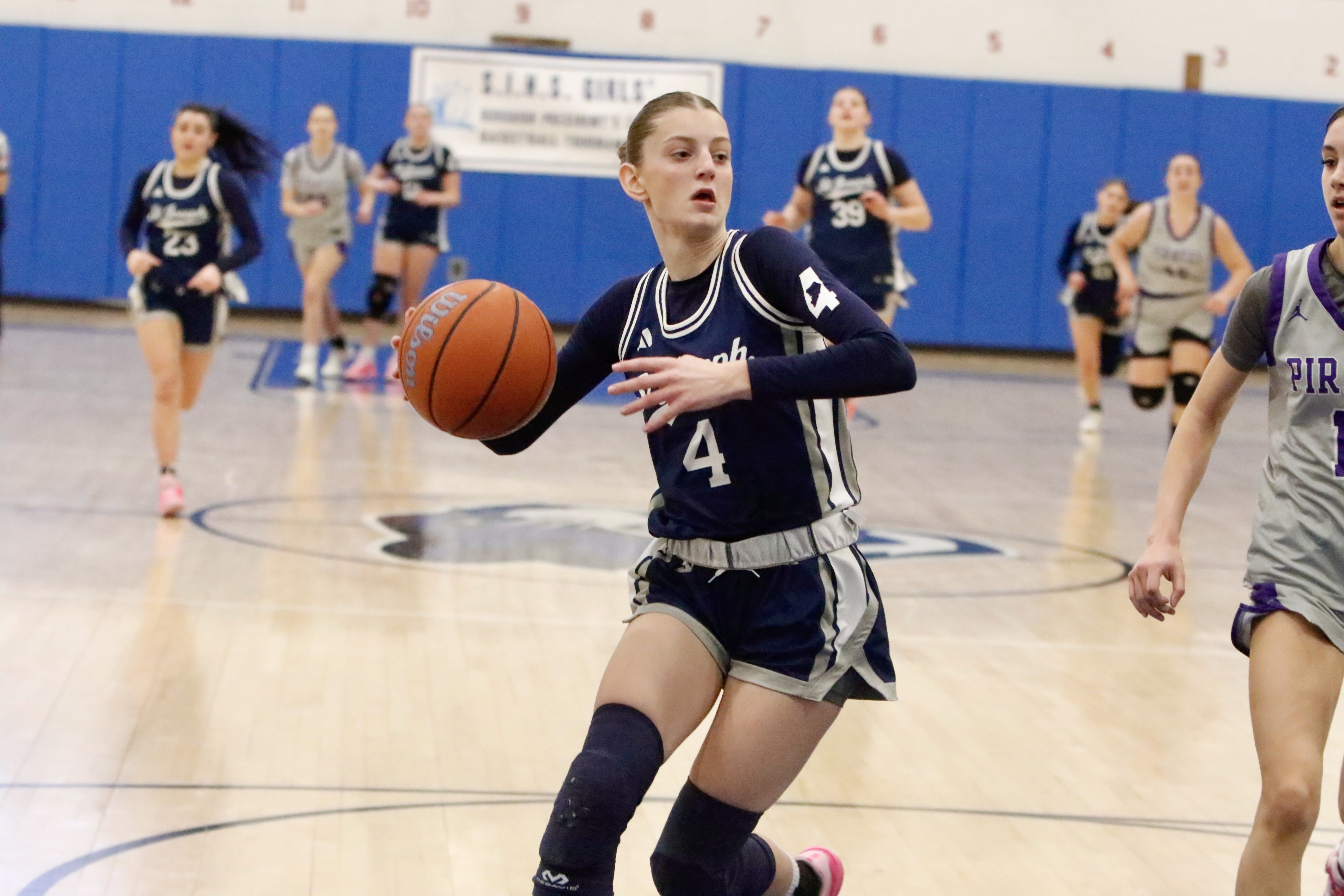 Sea's Giovanna Grima prepares to rise to the rim during a Borough President's Cup matchup against Tottenville on Jan. 29, 2026.