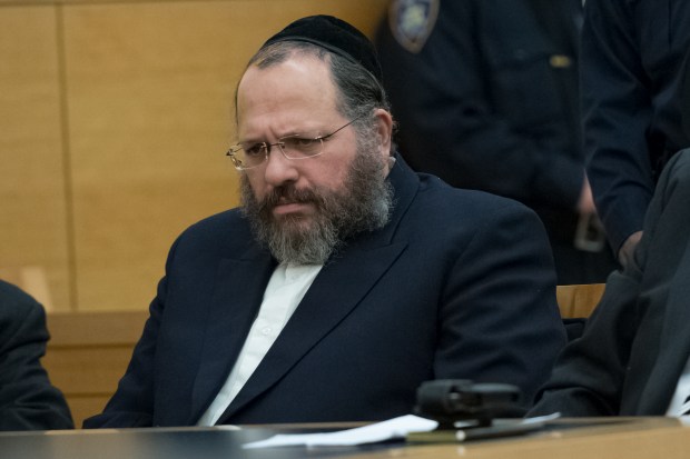 Nechemya Weberman is pictured during his sentencing at Brooklyn Supreme Court on Jan. 22, 2013. (Joe Marino for New York Daily News)