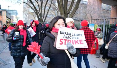 No deal yet as nurses strike continues amid NYC deep freeze